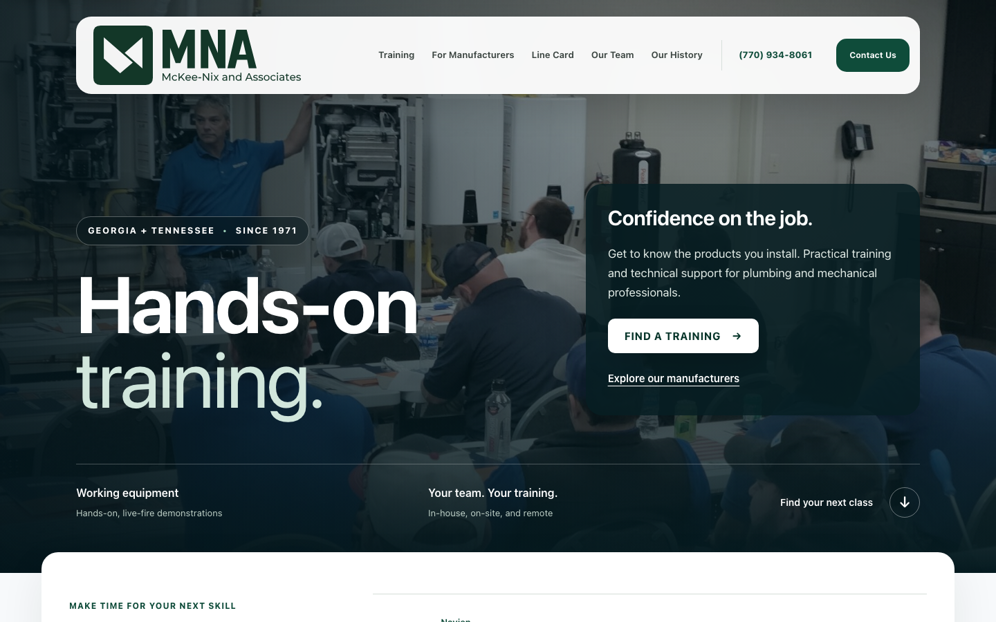 The McKee-Nix training homepage
